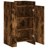 Sideboard Smoked Oak 45x35x75 cm Engineered Wood 848399