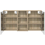 Bathroom Cabinet Set 3 pcs 116 x 16 x 62.5 cm Engineered wood 3403810