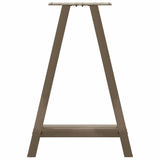 Dining Table Legs A-Shaped 2 pcs 60x cm Steel 4012851