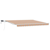 Retractable Awning Multicolour 400 x 300 cm 3330760