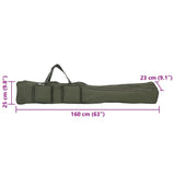 Fishing Rod Bag Dark Green 160 cm Oxford Fabric 4010004