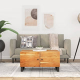 Coffee Table 80x50x40 cm Solid Wood Acacia&Engineered Wood 350637
