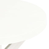 Bistro Table White 70 cm Plastic 48796