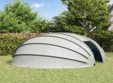 Pool Tent Dome Grey 538 x 440 x 204 cm 42001138