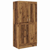Wardrobe Old Wood 82.5 x 51.5 x 180 cm Engineered Wood 875161