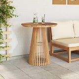 Side Table Brown 70 x 70 x 75 cm Solid Teak Wood 42006349