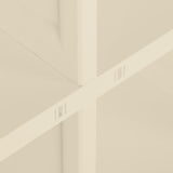 Plastic Cabinet 79x43x85.5 cm Wood Design Angora White 340596