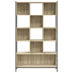 ZNTS Bookcase Sonoma Oak 102x28x172 cm Engineered Wood 3213658