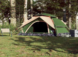 Camping Tent Dome 5-Person Green Quick Release 4004185