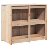 Kitchen Cabinet with Shelf MEPPEL Brown Oak 106 x 55 x 92 cm 868177