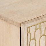Side Cabinet 40x33x75 cm Solid Wood Mango 358271