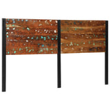 Headboard 180 cm Solid Wood Reclaimed and Iron 4017556
