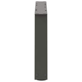 Coffee Table Legs V-Shape 2 pcs Anthracite 70x cm Steel 4012538