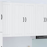 Wall Cabinet LUCCA White 80 x 31 x 100 cm Engineered Wood 885145