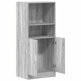 Kitchen Cabinet Grey Sonoma 57x41.5x131.5 cm Engineered Wood 860126