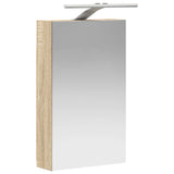 Bathroom Mirror Cabinet Sonoma Oak 30 x 10.5 x 50 cm 889017