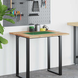 Desk Top Oil Finished 80x60x2 cm Solid Wood Acacia 3279753