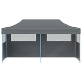 Folding Pop-up Partytent with Sidewalls 3x6 m Anthracite 44966