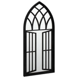 Mirror Black 100x45 cm Iron for Indoor Use 3093532