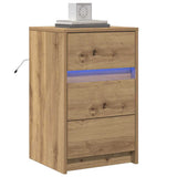 Bedside Cabinet Artisan Oak 38 x 34 x 61 cm Engineered wood 868931