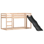 Bunk Bed with Slide&Ladder without Mattress 90x190 cm Single 3284245