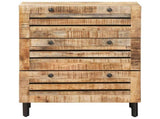 Storage Cabinets Pattern Pattern 60 x 33 x 75 cm Natural 4018847