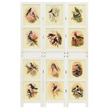 Romdivider Panel Folding White 106 x 165 cm MDF 42022115