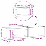 Fire Pit Black 160 x 45 x 35 cm Steel 859002