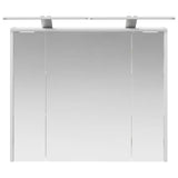Bathroom Mirror Cabinet White 73.5 x 16 x 62.5 cm 889175