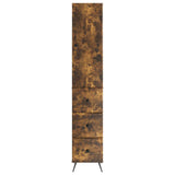 Cabinet Set 2 pcs Smoked Oak 34.5 x 34.5 x 90 cm 3416894
