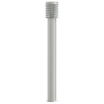 Outdoor Floor Lamp Silver 110cm Stainless Steel 4006359