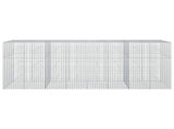 Gabion with 3.5 mm Wire and 5x5 cm Mesh 400x50x150 cm 3462362
