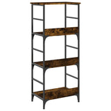 Bookshelf Smoked Oak 50x33x117.5 cm Engineered Wood 835271