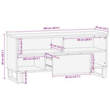 TV Units with Drawer White 105 x 33 x 46 cm Engineered wood 4017988