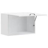 Kitchen Wall Cabinet Kalmar High Gloss White Engineered Wood 853599