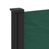 Retractable Side Awning Dark Green 100x500 cm 4004395