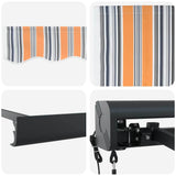 Awning Multicolour 300 x 250 x 165 cm Polyester and Aluminium 3330012