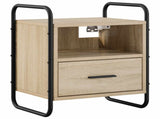 Hanging Bedside Cabinet 2 pcs Sonoma Oak 40 x 30 x 50 cm 8013557