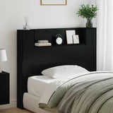 Headboard Black Oak 120 x 15 x 103.5 cm Engineered Wood 886264