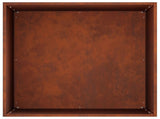 Garden Planter Rusty 40 x 40 x 75 cm Weathering Steel 8005384