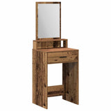 Dressing Table Old Wood 50 x 41 x 140 cm Engineered Wood 865134