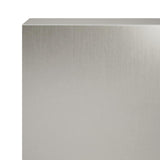 Garden Cover Profile 10 pcs 100 x 5 x 15 cm Stainless Steel 8012943