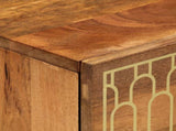 Side Cabinet 40x33x75 cm Solid Wood Mango 358307