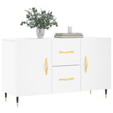 ZNTS Sideboard White 100x36x60 cm Engineered Wood 828148