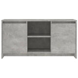 TV Cabinet Concrete Grey 102x37.5x52.5 cm Engineered Wood 809795