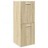 3 Piece Bathroom Furniture Set Sonoma Oak Engineered Wood 3324990