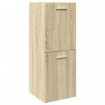3 Piece Bathroom Furniture Set Sonoma Oak Engineered Wood 3324989