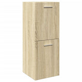 3 Piece Bathroom Furniture Set Sonoma Oak Engineered Wood 3324989