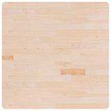 Table Top Medium brown Solid Oak Wood 90x90 cm Simple Table Top 342933