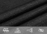Sunshade Sail 160 g/m Black 3.5x4.5 m HDPE 311736